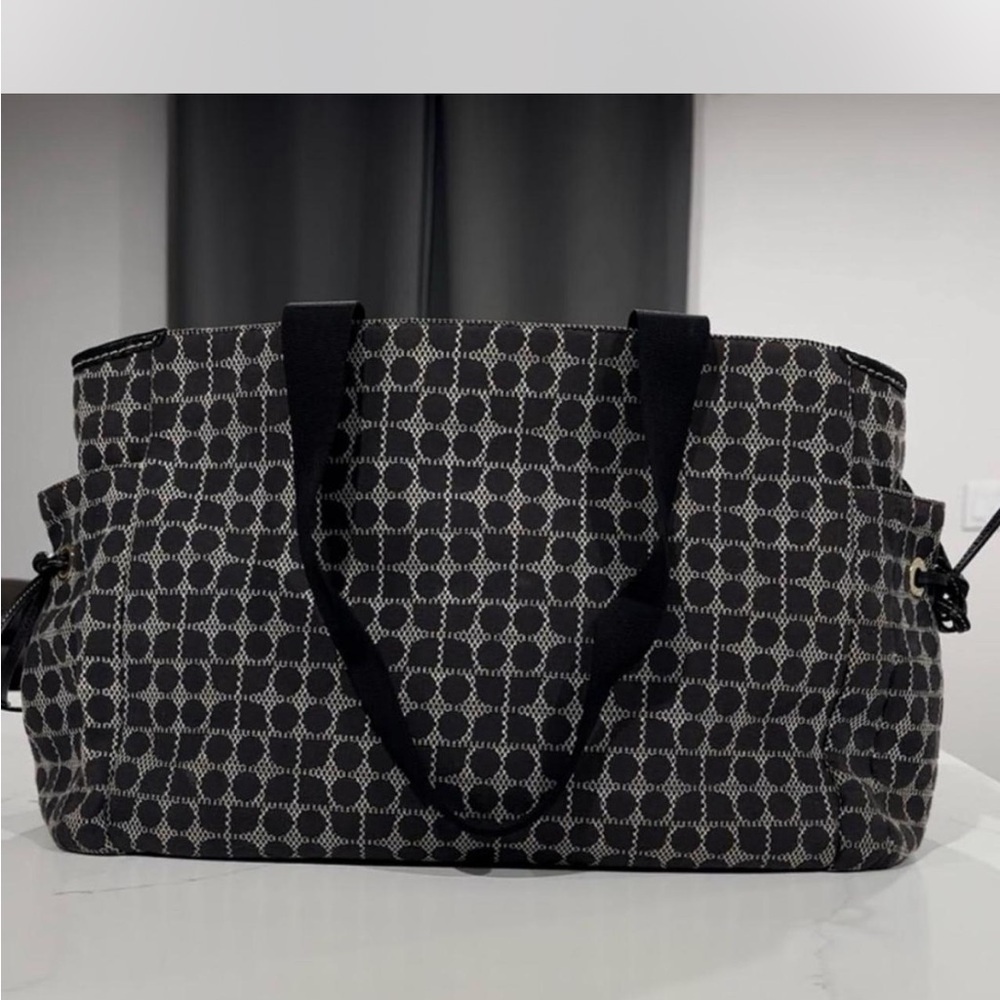 Kate Spade Black and White Dot Pattern Bag